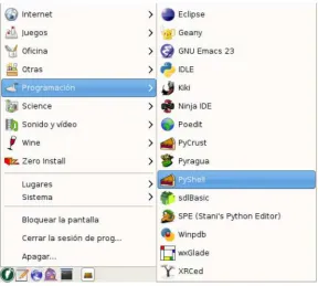 Figura2.5.IconodeIniciodePyShell