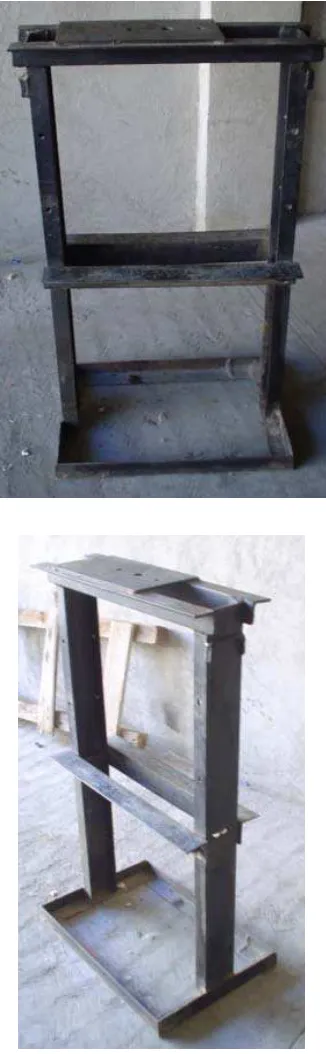 Fig. 2.14 Parte estructural de la prensa a diseñar. 