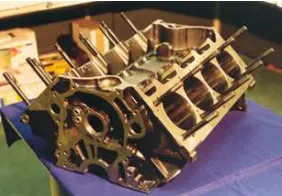 Figura 1.5 Monoblock tratado criogénicamente [1.4]. 