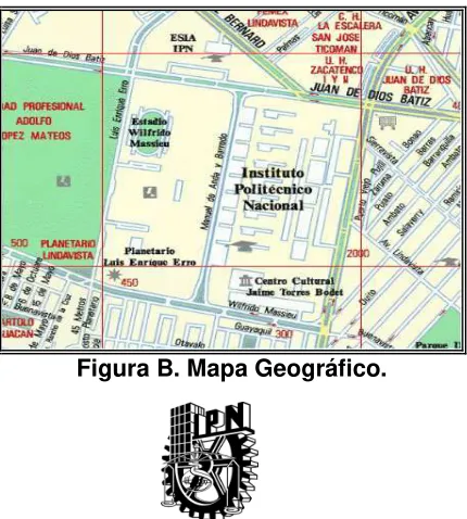 Figura B. Mapa Geográfico. 