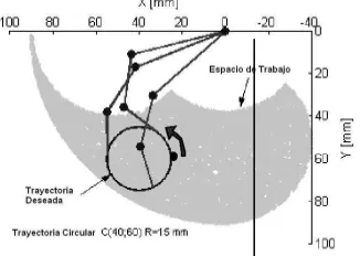 Fig. 3.8 Área de trabajo del dedo Índice .