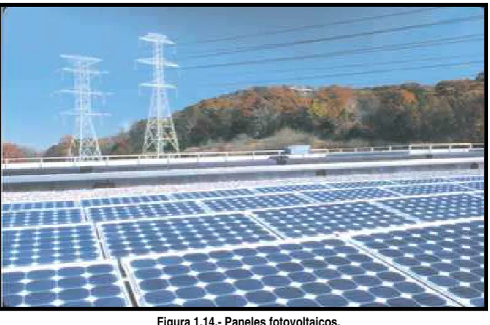 Figura 1.14.- Paneles fotovoltaicos. 