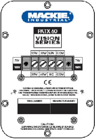 Figura 1.9 Transformador Mackie PATX60. 
