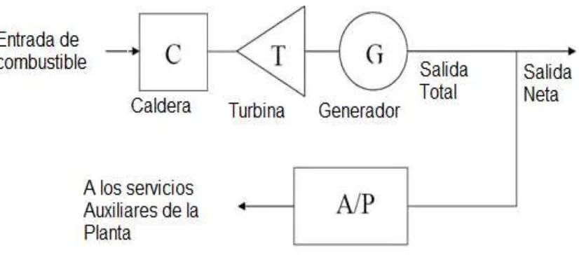 Fig.4 Unidad Caldera  – Turbina – Generador.  