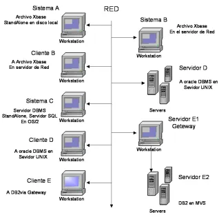 Figura  3. Ejemplos de RED. 