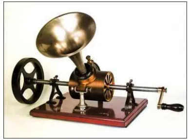Fig.1.9 Gramófono de Berliner 