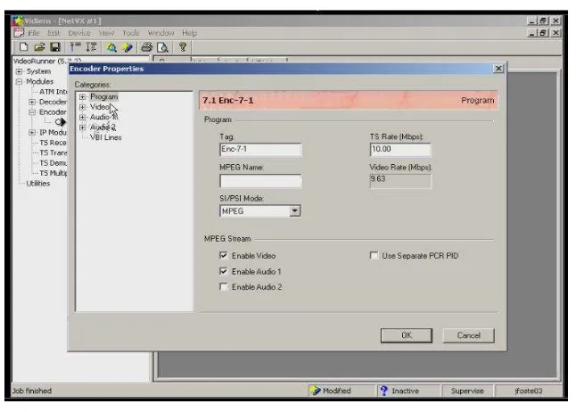 Figura 3.15  Canal virtual 7.1 Enc-7-1 