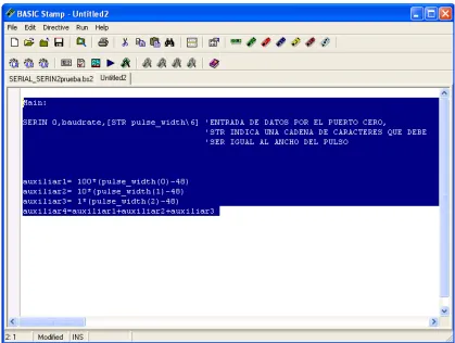 Figura 2.6  Conversión de los datos.    