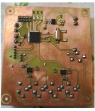 Figura 25. Terminación de la PCB. 
