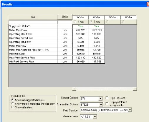 Figura 22 Especificación del material en el Instruments Toolkit 