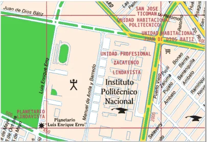 Figura 2.3 IPN Zacatenco [10] 