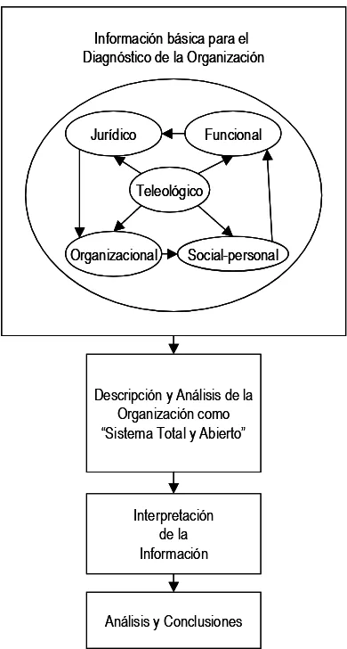 Figura 1.16. Modelo de Diagnóstico Integral bajo la visión de sistemas. Martínez Chávez