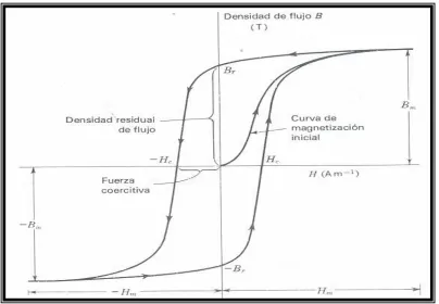 Figura 3.8. Curva de Histéresis.  