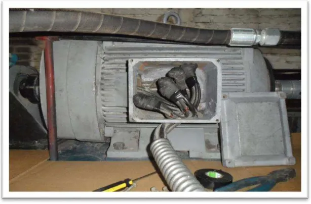 Figura 3. 6 Conexión a motor  