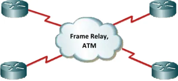 Figura 2.10. Red OSPF de Tipo NBMA 