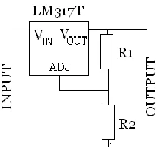 Figura 5.  Diagrama de un lm317 
