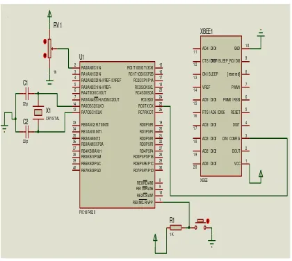 Figura 3.8 Esquemático del circuito electrónico. 