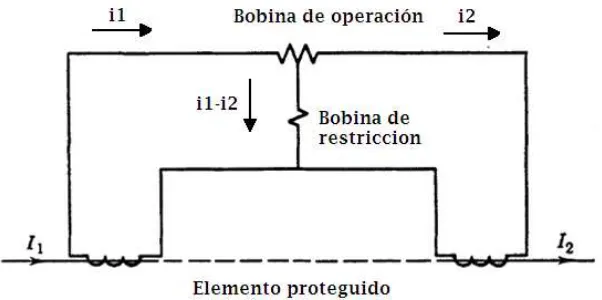 Figura 3. 1 Protección diferencial de banco 