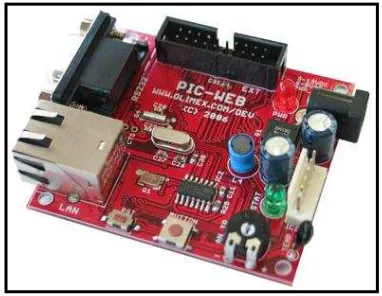 Figura 2.7 Sistema embebido PIC-WEB 