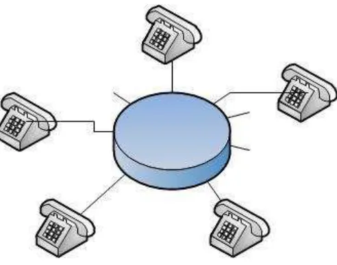 Figura 3: Telefonía conectada a central 