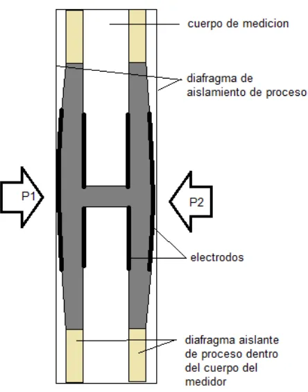 Figura  2.6 Elemento primario capacitivo. 