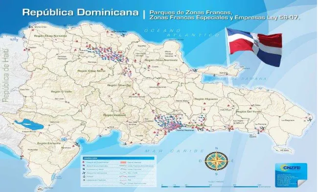 Tabla 2  Exportaciones- Importaciones República Dominicana (2011) 