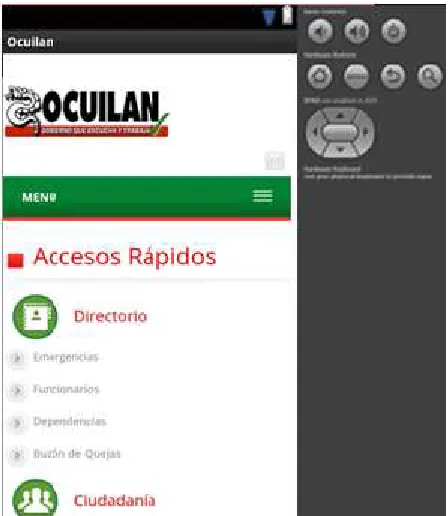 TABLA 4.2 CARACTERÍSTICAS DE LOS DISPOSITIVOS DE PRUEBAS 