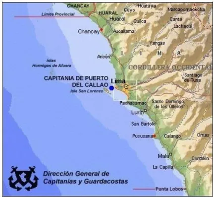 Figura 1: Puerto del Callao. Fuente: Dirección General de Capitanías y Guardacostas  
