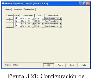 Figura 3.20: Ventana de
