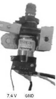 Figura 7.16: Colocación de los motores en el robot móvil diferencial