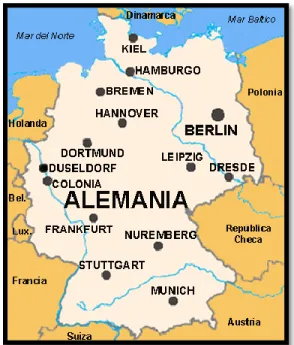 Figura 17: Mapa de Alemania 