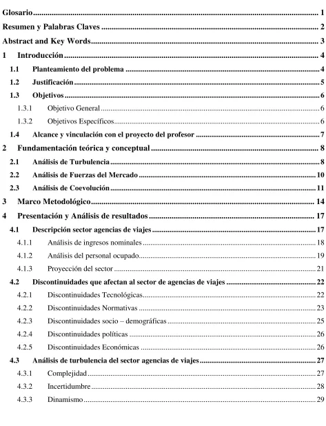 Tabla de contenido 