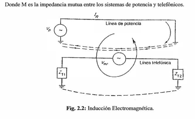 Fig. 2.2: Inducción Electromagnética. 