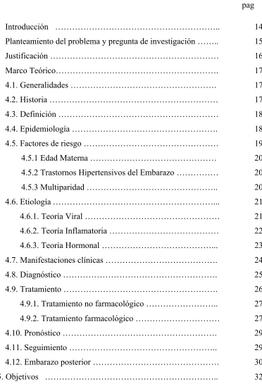 Tabla de contenido 