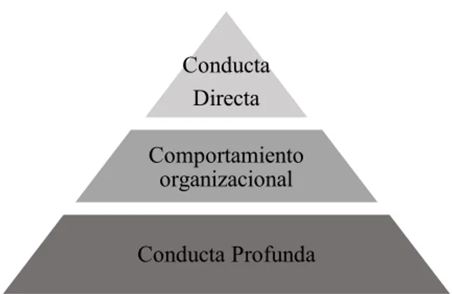 Figura 6: Tres niveles diferentes de conducta. 