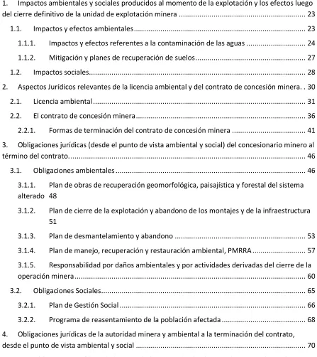 TABLA DE CONTENIDO 