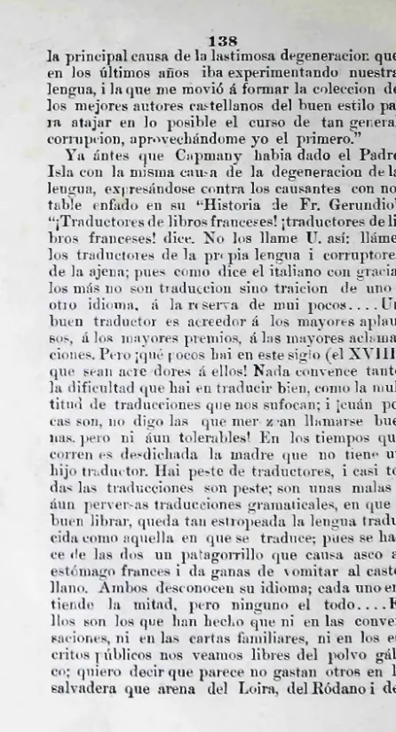 table enfado en su “Historia de Fr. Gerundio*’ “¡Traductores de libros franceses! ¡traductores de li­bros franceses! dice