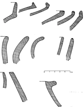 Fig. 6 YertJles de bordes de vasljas de superflcie rOJO pulido. 