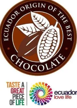 Figura 3.4 Isologo. “Ecuador origin of the best Chocolate” 