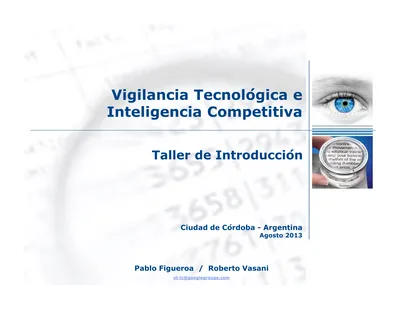 Vigilancia Tecnológica E Inteligencia Competitiva