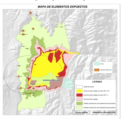 Figura 4. Mapa de Elementos Expuestos 
