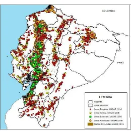 Tabla 2   Porcentaje de Área en protección en Ecuador Continental 