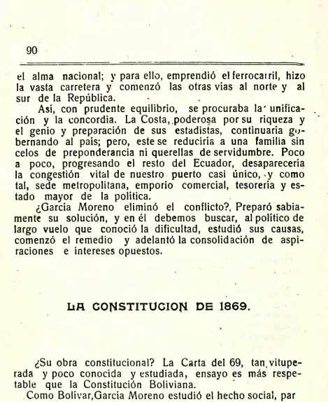 table que la Con stitución  Bolivian a.