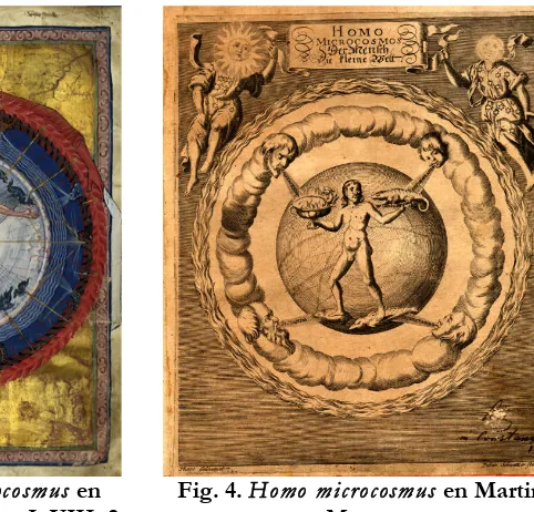 Fig. 3. Homo microcosmus en Hildegarda de Bingen, I, VIII, 2.