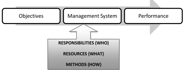 Figure 1. Management Systems as a tool to achieve business performance 