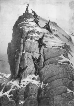 Fig. 9. Ascenso al Matterhorn  