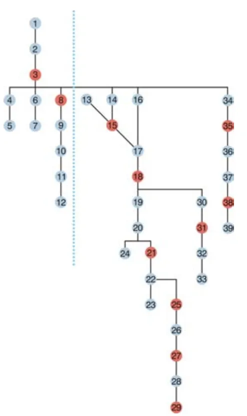 Figura 3.3. “Genealogia” dels models. Un model connectat directament amb un altre situat més amunt significa que aquest darrer ha servit de referència important durant la seva construcció