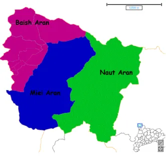 Figura 3.1. Terçons de la Val d’Aran 