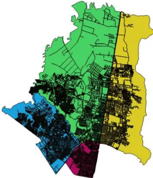 Ilustración 2. Mapa códigos de calzada 