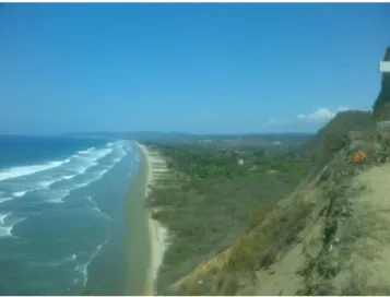 Gráfico 5. Vista de la Playa de Curía desde Olón 